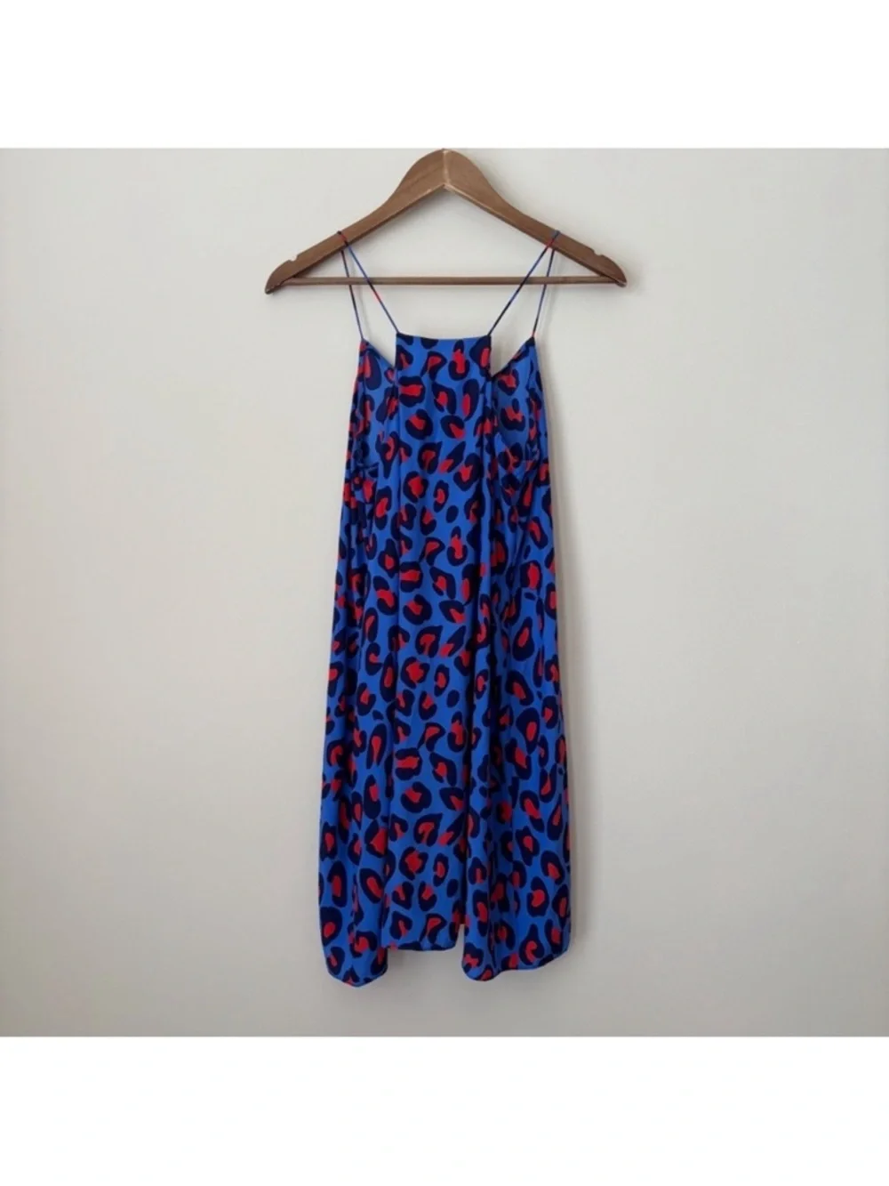 Alice & Trixie Vibrant Leopard Print Silk Slip Dress Small - Picture 4 of 5